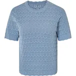 esmara® Dámské ažurové triko (modrá, M (40/42))