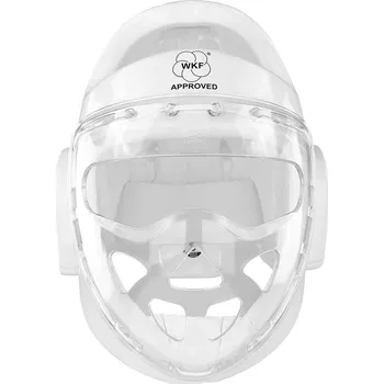 Chránič hlavy na box a bojový sport PUNOK HELMA S MASKOU KARATE WKF APPROVED Velikost: M