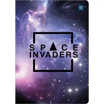 Sešit Sešit A4 s mřížkou, sešit pro 6. třídu, kancelářský notes, zápisník pro děti Interdruk, 80 listů