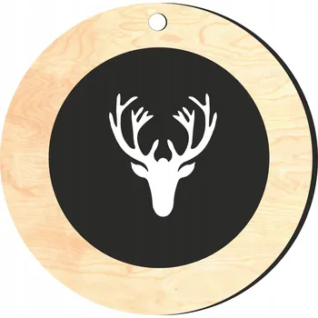 Obraz OZDOBY ŚWIĄTECZNE CHOINKOWE DŘEVĚNÉ D2