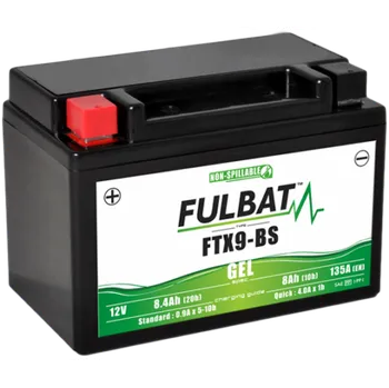 Motobaterie Gelová baterie FULBAT FTX9-BS GEL (YTX9-BS GEL) KTM LC4 640 Adventure 1999-2002