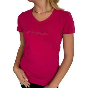 Dámské tričko Dámské triko Emporio Armani 163321 4F223 růžové růžová S