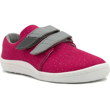 Dívčí tenisky Beda Barefoot Tenisky Textilní Pink Shine Velikost: 32