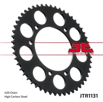Řetězová sada pro motocykl Řetězová rozeta JT JTR 1131-53 53 zubů, 420 GAS GAS EC 50 Rookie 2001-2006