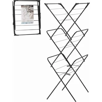 Sušák na prádlo Sušák na prádlo CAMILLA černý