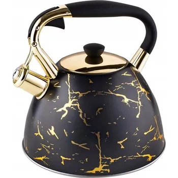 Varná konvice Odelo tradiční ocelová Konvice 3 l černá, žlutá