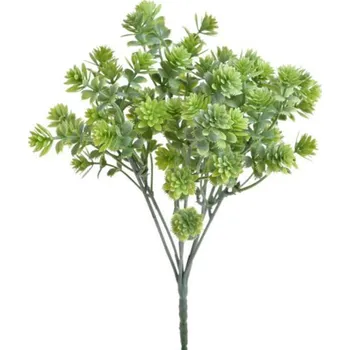 umělá květina Umělý rozchodník trs - zelená