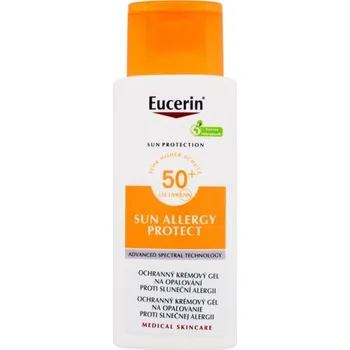 Přípravek na opalování Eucerin Sun Allergy Protect Sun Cream Gel SPF50+ - Ochranný krémový gel proti sluneční alergii 150 ml