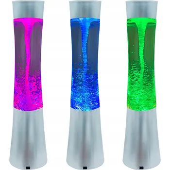 Lampička Velká LED lávová lampa TORNADO 30 cm měnící barvy RGB