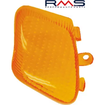 Elektroinstalace pro motocykl Sklo blinkru - levé zadní RMS 246470230 oranžová Homologace YAMAHA CW 50 BWS 1997-2005