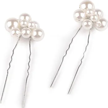 Perlová vlásenka Varianta: perlová, Balení: 4 ks