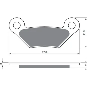 Auto-moto Brzdové destičky GOLDFREN 356 K5 356 K5