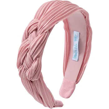 Čelenka ABEL & LULA dívčí plisovaná čelenka růžová