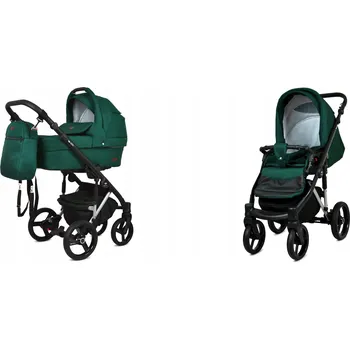 Kočárek Dětský kočárek 2v1 BabyLux UZO ALU hluboký a sportovní kočárek, lehký