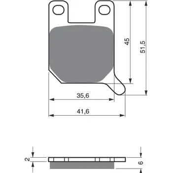 Auto-moto Brzdové destičky GOLDFREN 008 S3 008 S3