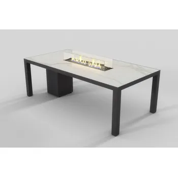 Jídelní stůl ELEMENTI VERDI II - Jídelní stůl s ohništěm