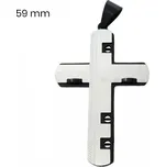 Přívěsek z chirurgické oceli kříž