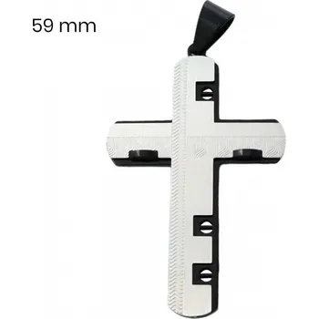 Přívěsek Přívěsek z chirurgické oceli kříž