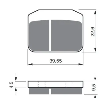 Autodíl Brzdové destičky GOLDFREN 220 S3 220 S3