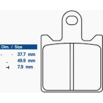 Brzdová destička Brzdové destičky CL BRAKES 1253 XBK5 KAWASAKI GTR 1400 2010-2015