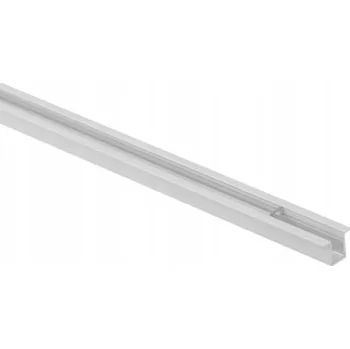 LED osvětlení LED Profil Zapuštěný bílý + transparentní kryt 2m Ecolight