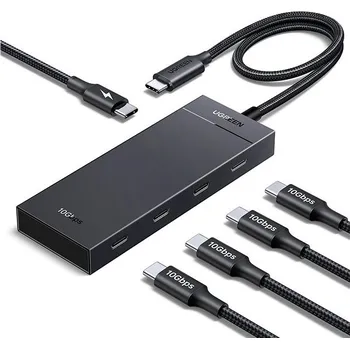 USB hub UGREEN USB-C To 4xUSB-C 3.2 HUB With PD
