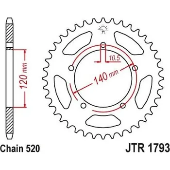 Řetězová sada pro motocykl Řetězová sada D.I.D + JT řady VX2 2H904574