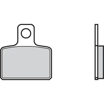 Brzdová destička Brzdové destičky BREMBO 07GR48SX 07GR48SX