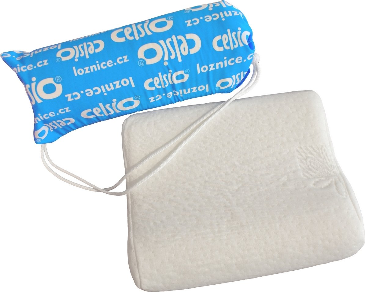Cestovní anatomický polštář CELSIO MINI z paměťové pěny
