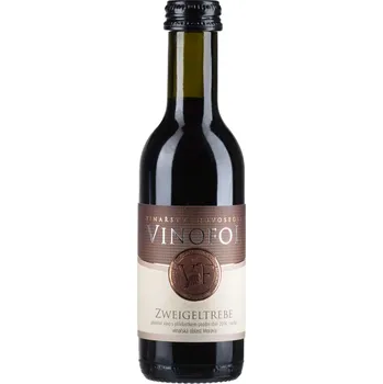 Víno Vinařství Vinofol Zweigeltrebe, pozdní sběr, suché, Vinofol, 0,187l