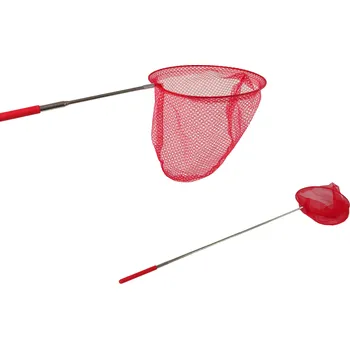 Hračka na písek Mamido Skládací síťka na motýly a hmyz 85 cm červená