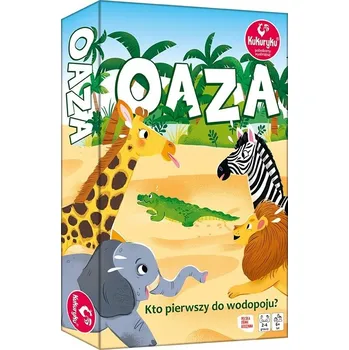 Desková hra Stolní hra Oáza - strategická hra, logická hra, rodinná hra, společenská hra, hra pro děti, vzdělávací hra, kooperativní hra, dobrodružná hra, párty hra, zajímavá hra Kukuryku