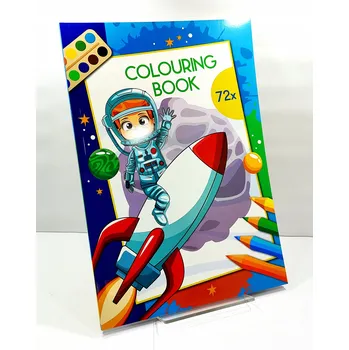 omalovánky Omalovánky pro děti 72 obrázků A4 KOSMOS (Vesmír)