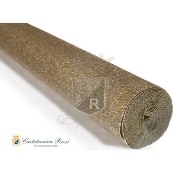 Kancelářský papír Floristický papír 180g METALICKÁ PLATINA (25x125cm)