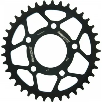 Řetězová sada pro motocykl Řetězová rozeta SUPERSPROX RFE-254:37-BLK černý HONDA CBF 250 2004-2006