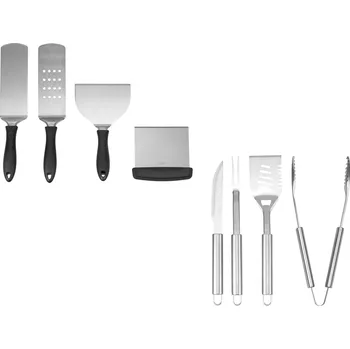Příslušenství pro gril GRILLMEISTER Sada grilovacích příborů / Sada grilovacích obraceček