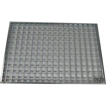 Odvodňovací žlab ACO Self Vario 2.0 Rošt 60 x 60 cm, mřížkový, oka 30x30, ZN 3003272 free_store_pickup