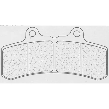 Brzdová destička Brzdové destičky CL BRAKES 2369 A3+ 2369A3+