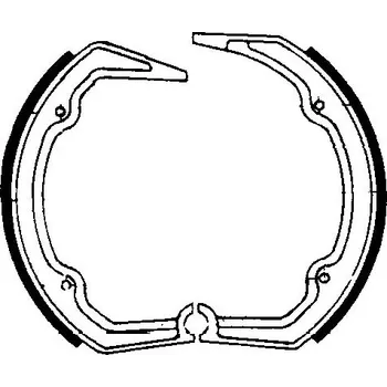 Brzda pro motocykl Brzdové čelisti FERODO 225129103 225129103