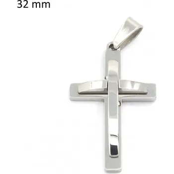 Přívěsek Přívěsek z chirurgické oceli křížek