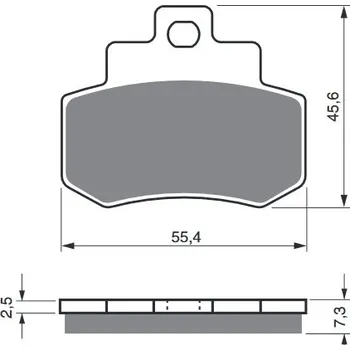 Auto-moto Brzdové destičky GOLDFREN 192 S3 192 S3