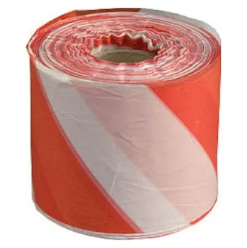 Lepicí páska páska červeno/bílá 200m/70mm