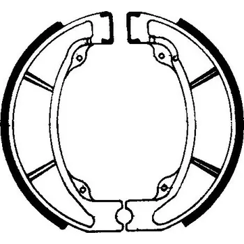 Brzda pro motocykl Brzdové čelisti FERODO 225129057 225129057