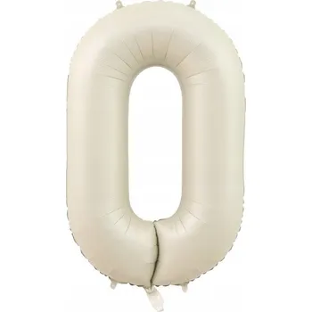 Balónek BALÓN ČÍSLICE ZERO 0 NAROZENINOVÁ DEKORACE 100 cm