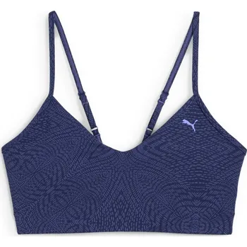 Podprsenka DÁMSKÁ Podprsenka PUMA MOVE CLOUDSPUN BRA AOP 52669146 – Fialová L