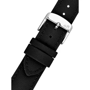 Módní doplněk Textilní řemínek Morellato Ponza 6083E36.019 M, černý, recyklovaný materiál - 20 mm