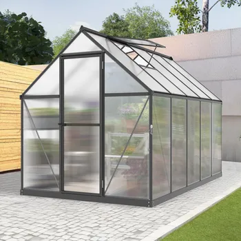 Skleník LANIT PLAST Skleník LANITPLAST SARANA 6x10 PC 4 mm černý LG4333