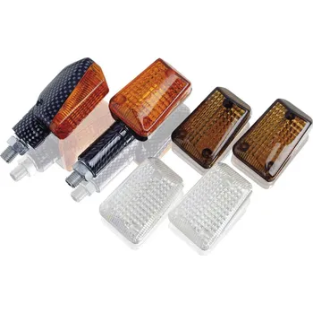 Elektroinstalace pro motocykl Blinkry PUIG MINI 4043C karbonový vzhled dlouhé, homologované KAWASAKI Vulcan S 650 2015-2025