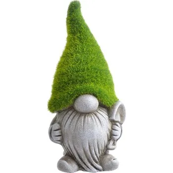 Zahradní dekorace Dekoční malý trpaslík s lopatkou 18 cm