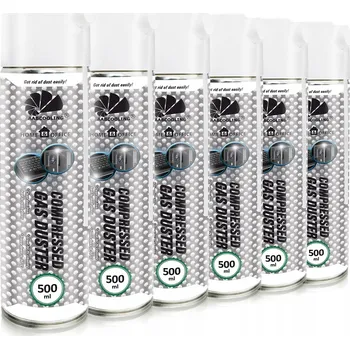 Čistící sada 6x AABCOOLING Home&Office Čisticí stlačený vzduch 500 ml (ID: 2842) STLAČENÝ VZDUCH